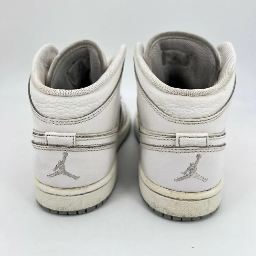 Nike Jordan 1 Phat White Wolf Grey Youth Sneaker Shoes 364772 102 Size 3 Y